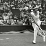 Lilí Álvarez cuando participó en Wimbledon; corría el año 1926