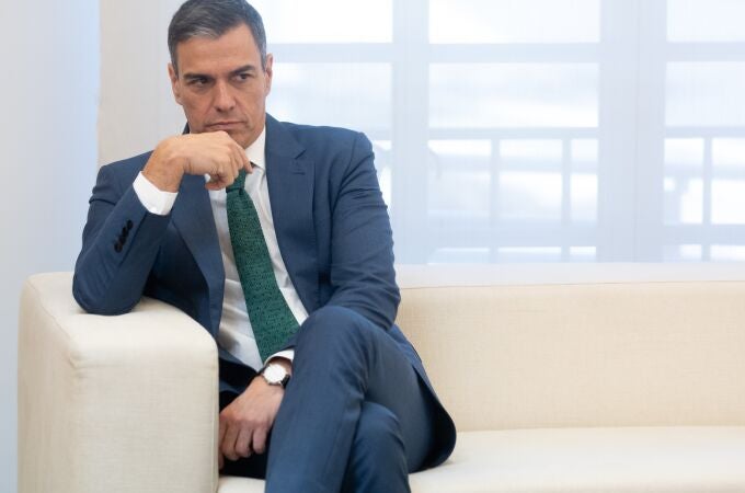 El presidente del Gobierno, Pedro Sánchez