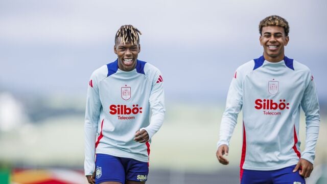 Nico Williams y Lamine Yamal