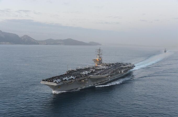 O.Próximo.- Los hutíes anuncian un nuevo ataque contra el portaaviones estadounidense 'Eisenhower' en el mar Rojo