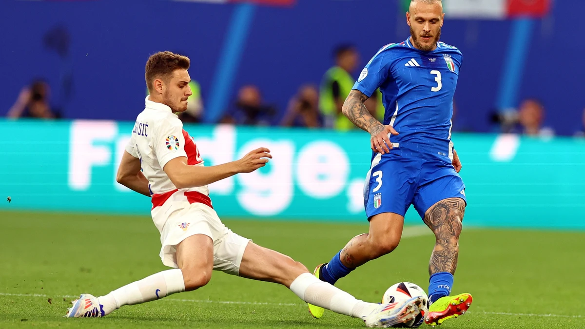 Croacia - Italia (1-1): Modric, morir, resucitar y morir