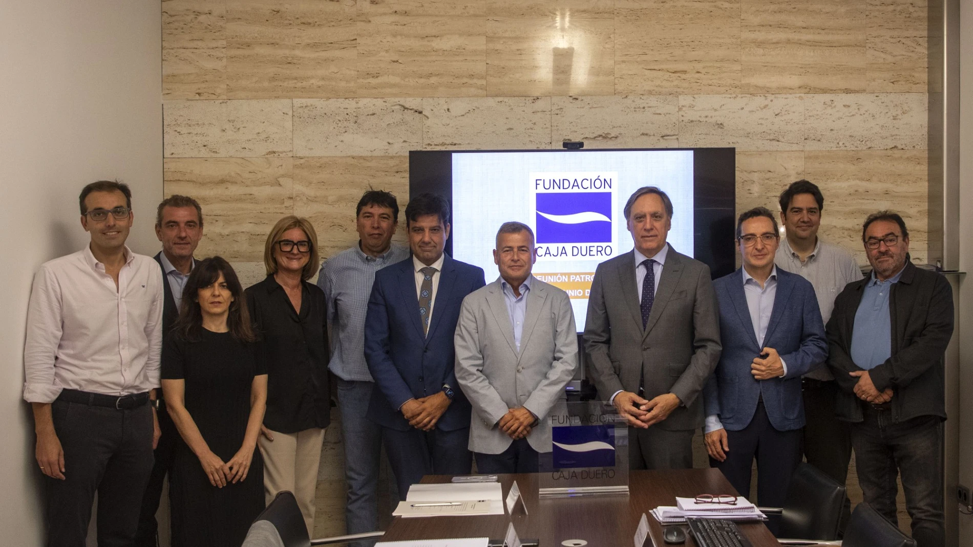 Reunión del Patronato de la Fundación Caja Duero