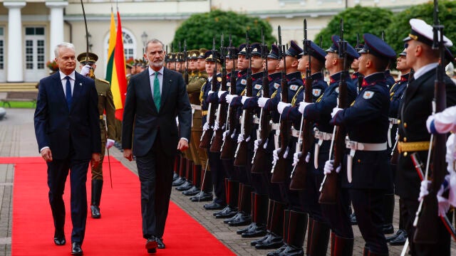 Visita del rey Felipe a Lituania