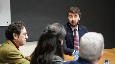 El vicepresidente de la Junta, Juan García-Gallardo, se reúne con representantes de los proyectos que se han presentado al Valle de la Innovación