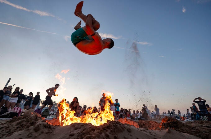 Las playas de Valencia han acogido a 130.000 personas en San Juan