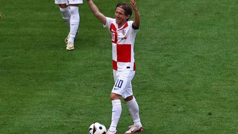 Luka Modric, capitán de Croacia