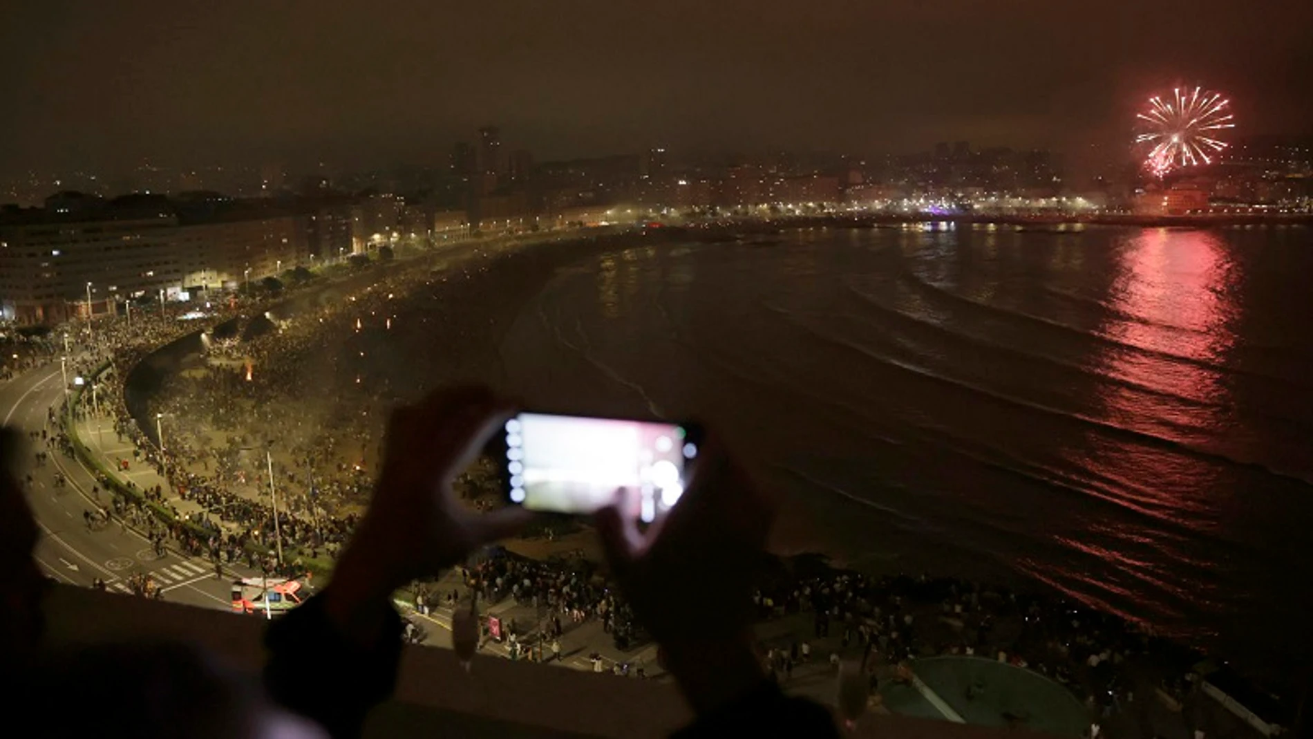Imagen de la noche de San Juan.