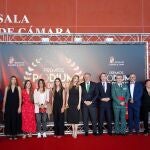 Gala de entrega de los XII Premios Pódium del Deporte de Castilla y León a la que asisten el presidente de las Cortes, Carlos Pollán, y la viceconsejera de Acción Cultural, Mar Sancho, entre otros.