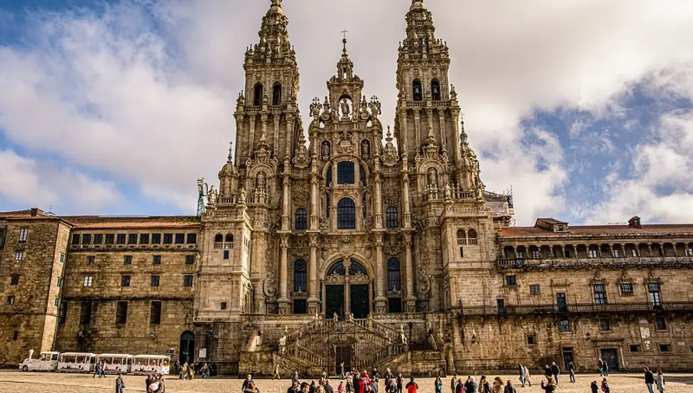La catedral de Santiago.