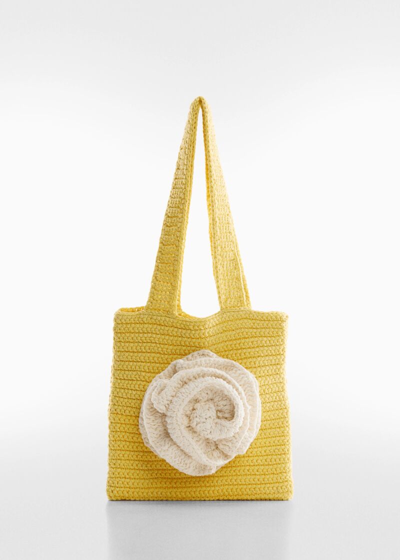 Bolso de crochet.