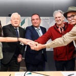 Firma de un nuevo convenio en Burgos para la Fundación Atapuerca