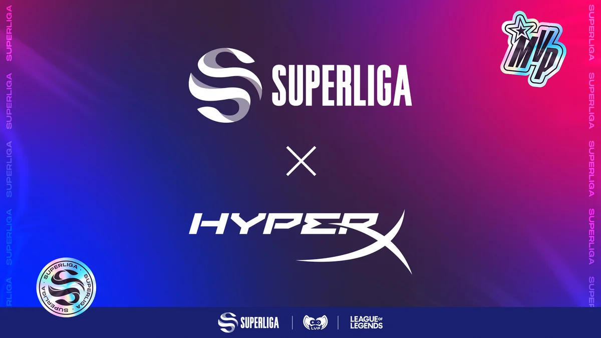 LVP suma a HyperX como nuevo patrocinador de la Superliga y la Iberian Cup de League of Legends