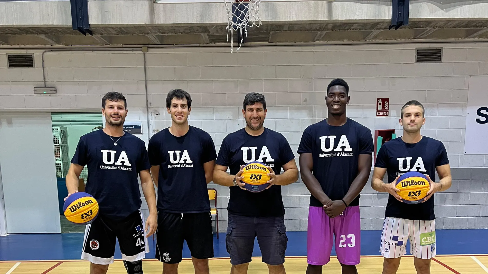 Deportistas de la Universidad de Alicante