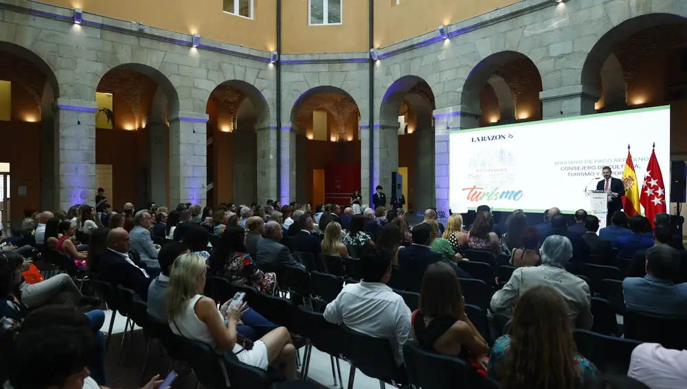 Mariano de Paco Serrano, consejero de Cultura, Turismo y Deporte de la Comunidad de Madrid