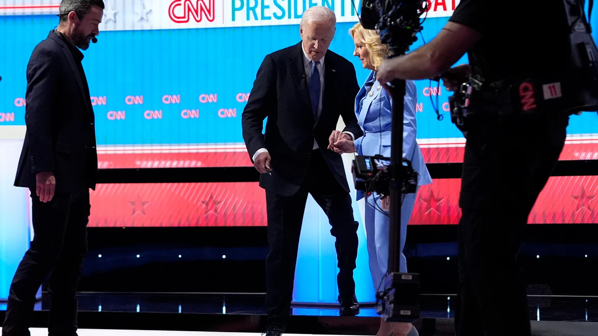 Biden se sometió a un chequeo médico tras su cuestionado debate electoral con Trump
