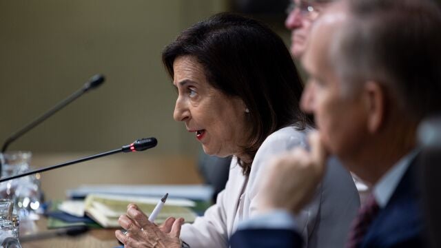 Imagen de la ministra de Defensa, Margarita Robles