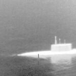 Supuestas imágenes del submarino detectado por el avión portugués