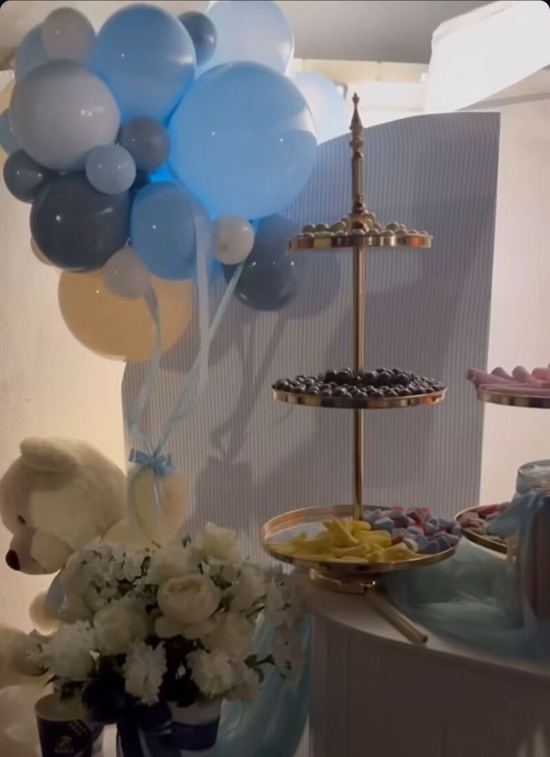 Detalles de la baby shower de Alma Bollo 