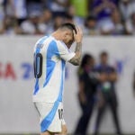 Así fue el 'Panenkazo' fallido de Lionel Messi