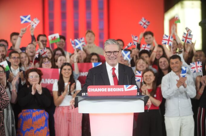 VÍDEO: R.Unido.- Starmer gana con mayoría absoluta las elecciones de Reino Unido: "Lo hemos conseguido"