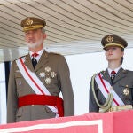 El Rey Felipe y la Princesa Leonor en Lleida.