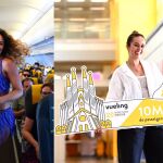 Economía.- Vueling celebra 20 años de su primer viaje con un espectáculo a bordo del vuelo Barcelona-Ibiza