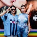 Dulceida y Alba Paul en el Día del Orgullo Gay en Madrid.