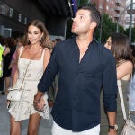 Paula Echevarría y Miguel Torres en el concierto de Luis Miguel en Madrid.