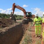 Obras de regadío en la provincia de Palencia