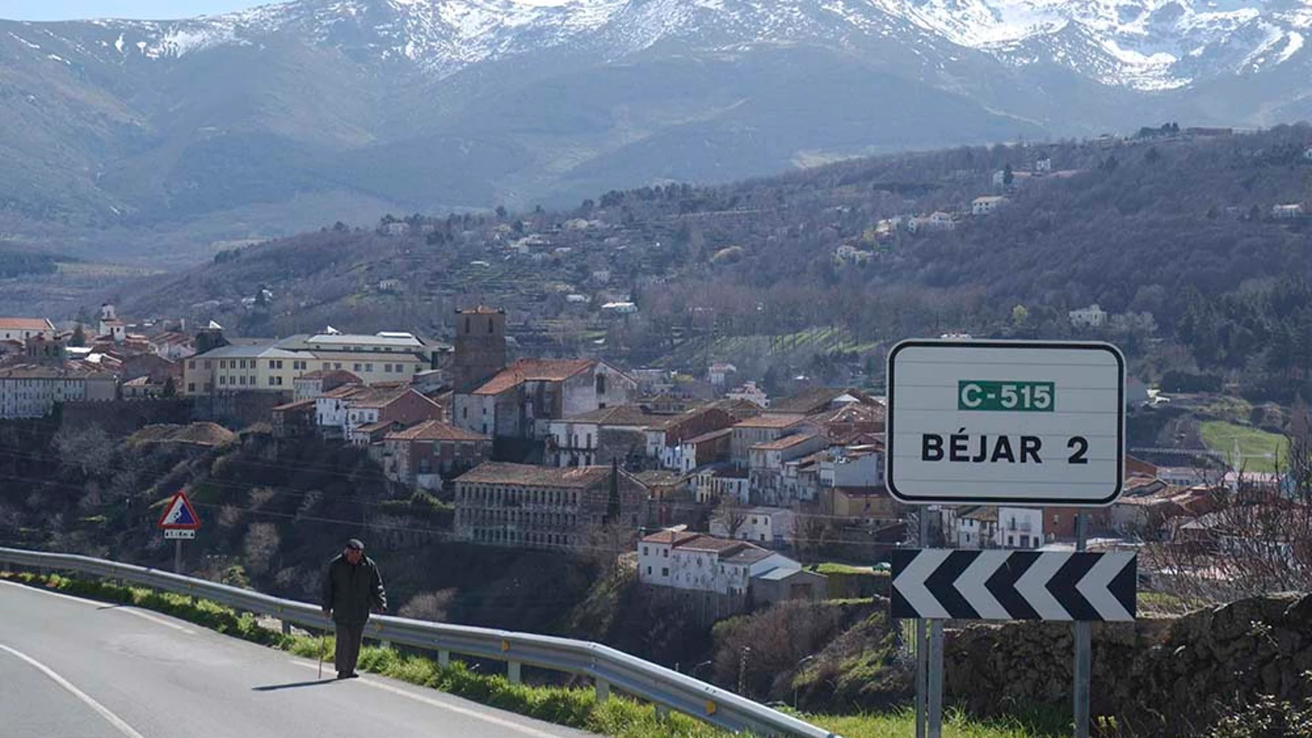 La localidad salmantina de Béjar