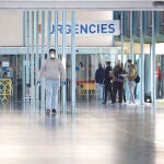 Sector de urgencias en un hospital de Cataluña