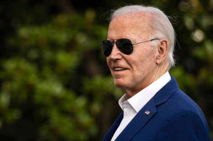 US President Biden returns to Washington after campaign events in Pennsylvania