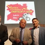 El consejero Gonzalo Santonja presenta la Vuelta a Castilla y León