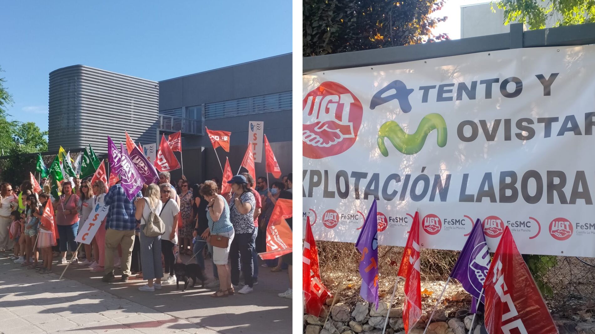 Huelga De Toda La Plantilla De La Empresa Que Presta Servicio A ...