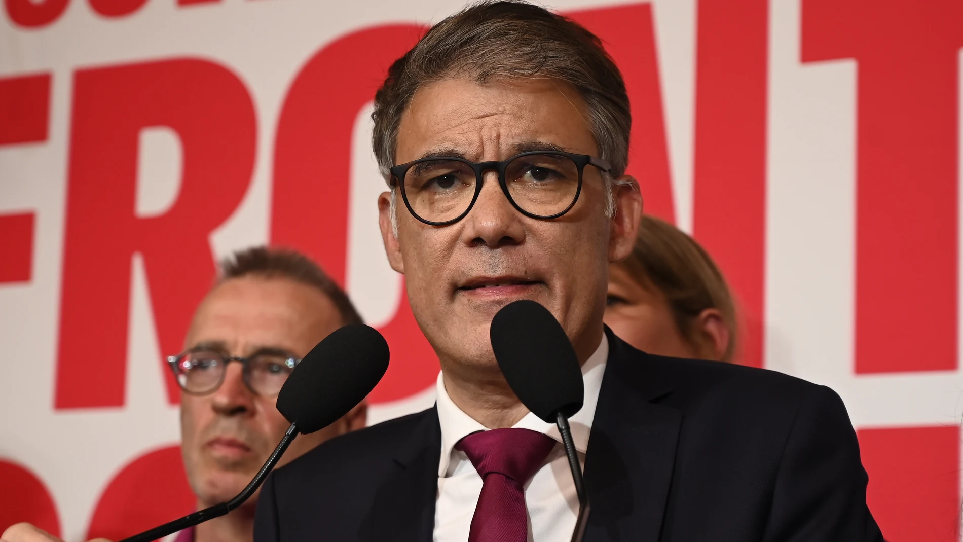 El líder del Partido Socialista francés, Olivier Faure.07/07/2024
