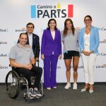 JJ.PP.- CaixaBank cierra el ‘Camino a París’ en Barcelona con los nadadores paralímpicos Toni Ponce y Nuria Marqués