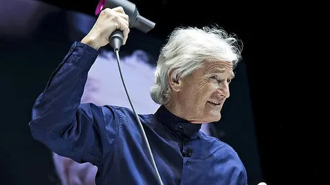 James Dyson, el fundador de las famosas aspiradoras británicas y otros productos tecnológicos