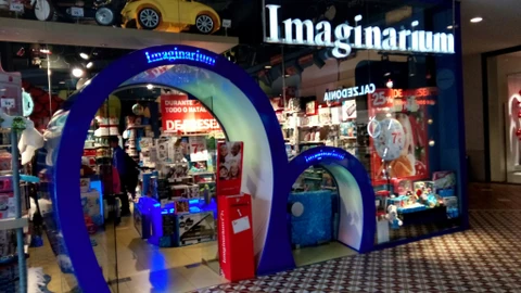 Fachada de una tienda de juguetes Imaginarium.