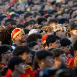 Seguimiento del partido España - Francia en pantallas gigantes