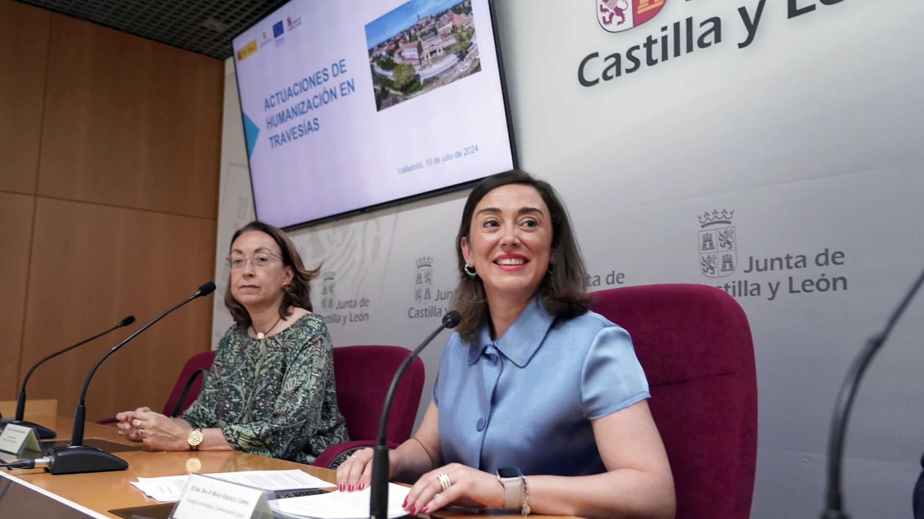 La consejera María González Corral presenta el programa