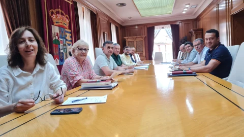 Junta de Gobierno de la Diputación de Zamora presidida por Javier Faúndez