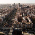 Vistas de Madrid desde la torre Cepsa.