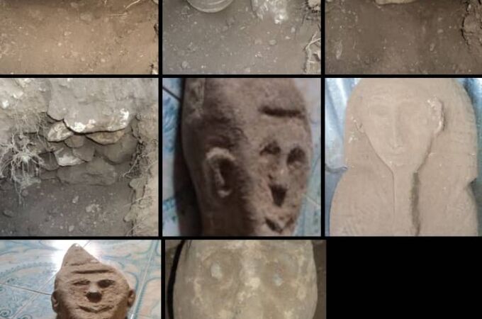 Objetos arqueológicos de contrabando en Somalia