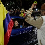 Los colombianos salen a las calles a celebrar su paso a la final de la Copa América