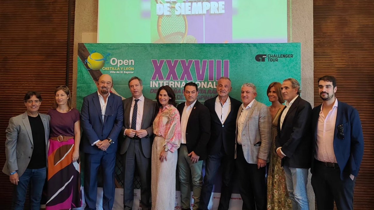 El Open Castilla y LeónVilla de El Espinar ensalzará el tenis de