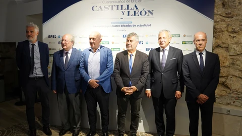 Gorka Ruiz, Enrique Cabero, Jesús Julio Carnero, MIguel Ángel Oliver, Nicanor Sen y Leandro Lamor inauguran la exposición