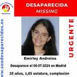 Buscan a una mujer de 25 años desaparecida el sábado en Madrid