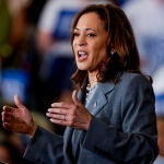 La vicepresidenta Kamala Harris suena como alternativa a Biden