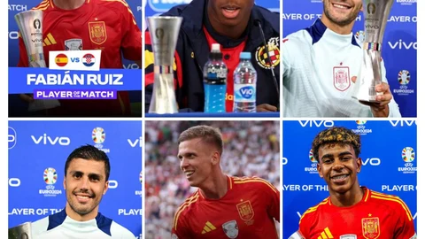 Los seis MVP de España en la Euro 2024