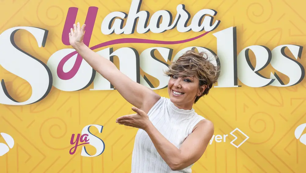 El look en blanco de Sonsoles Ónega.